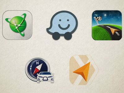 The choice of navigation programs for the standard head unit